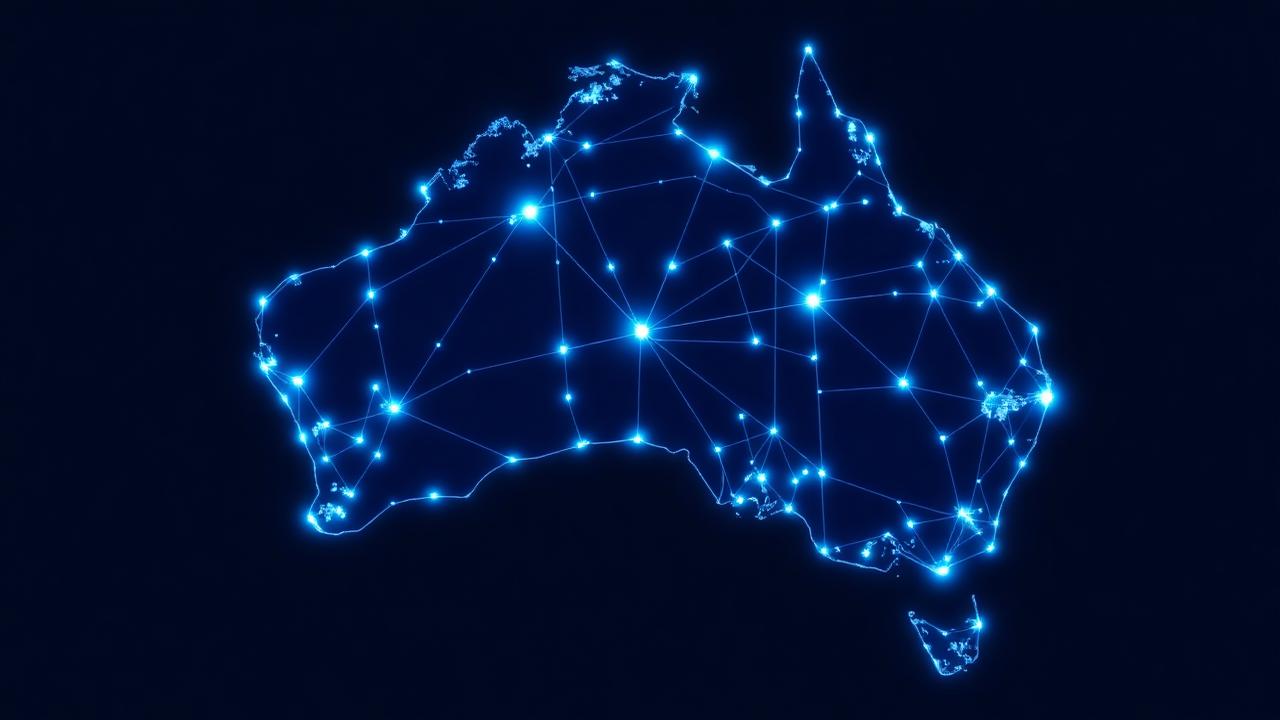 Map of Australia showing business loan lender coverage across every state, capital city and regional town